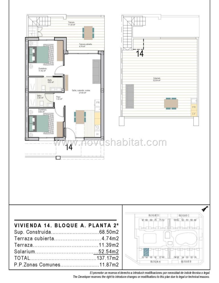 Penthouse in Torre Pacheco - N9563 - foto 22