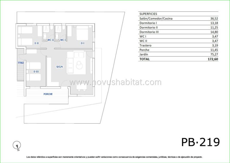 Bungalow in San Miguel de Salinas - N9683 - foto 12