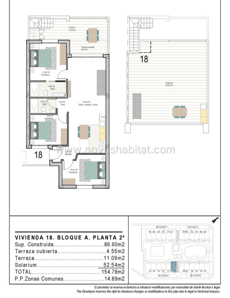 Penthouse in Torre Pacheco - N9564 - foto 22
