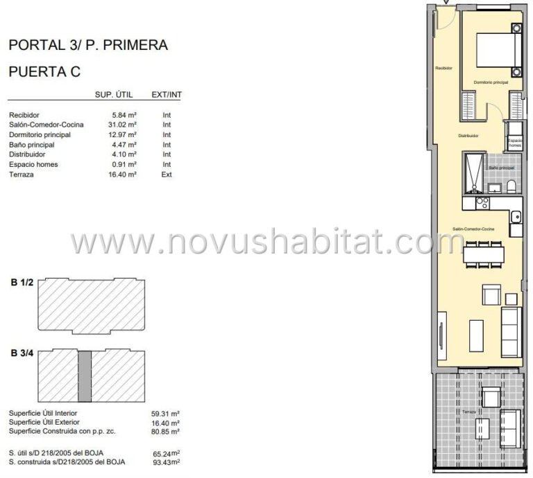 Íbúð í Estepona - N8590 - foto 12