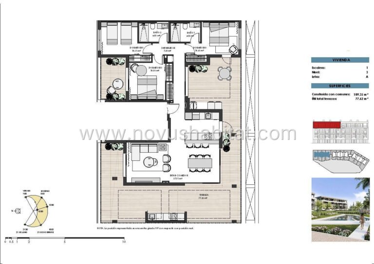 Penthouse in Torre Pacheco - N7691 - foto 15