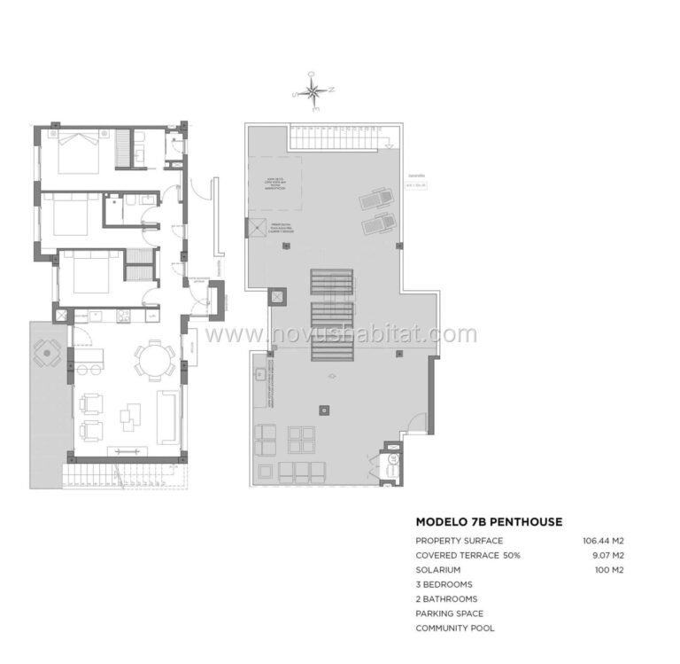 Penthouse in Los Alcazares - SP1293 - foto 12