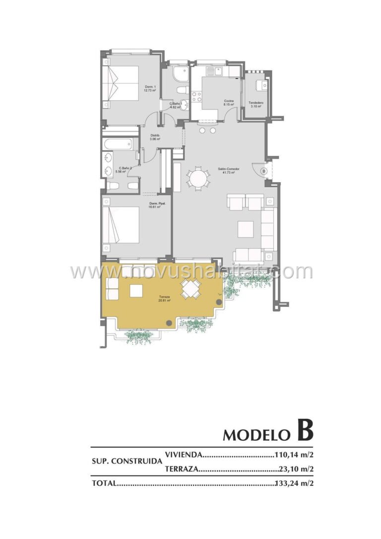 Apartamento en Orihuela Costa - N8536 - foto 24
