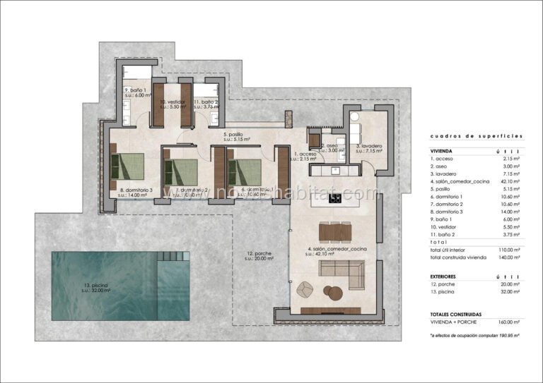 Villa í Pinoso - N9696 - foto 22
