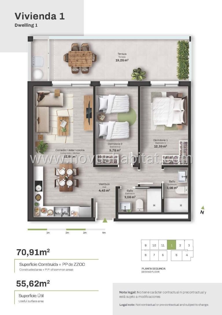 Þakíbúð í Mojacar - SP1835 - foto 21