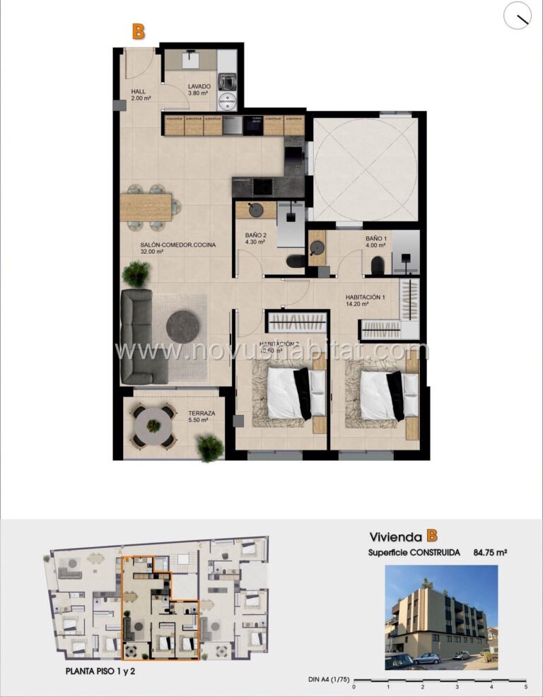 Apartment in Catral - N9647 - foto 7