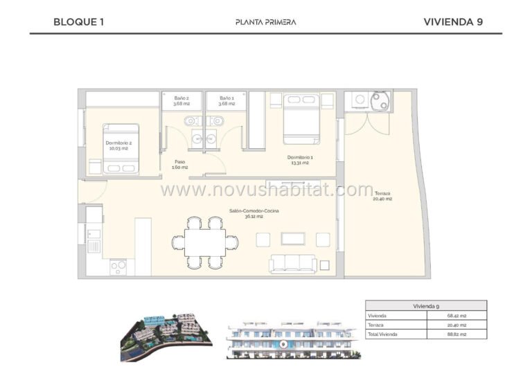 Apartment in Finestrat - N8214 - foto 18