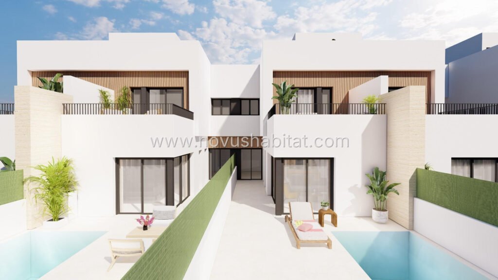 Townhouses in Santiago de la Ribera