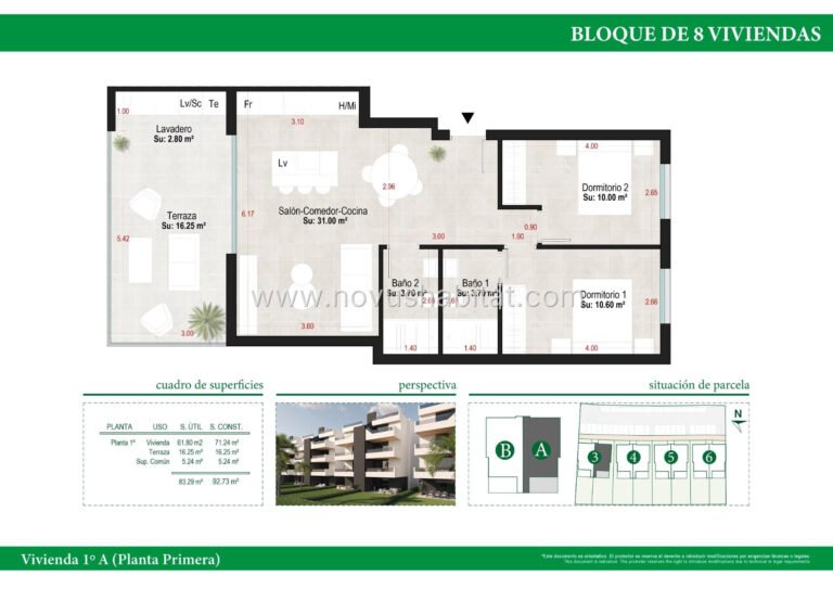 Apartment in Alhama De Murcia - N2776 - foto 8