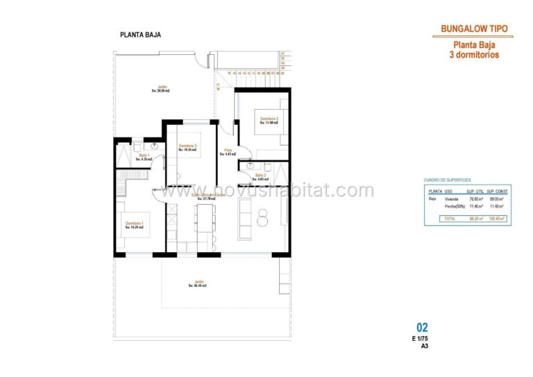 Bungalow en Alhama De Murcia - N9971 - foto 11