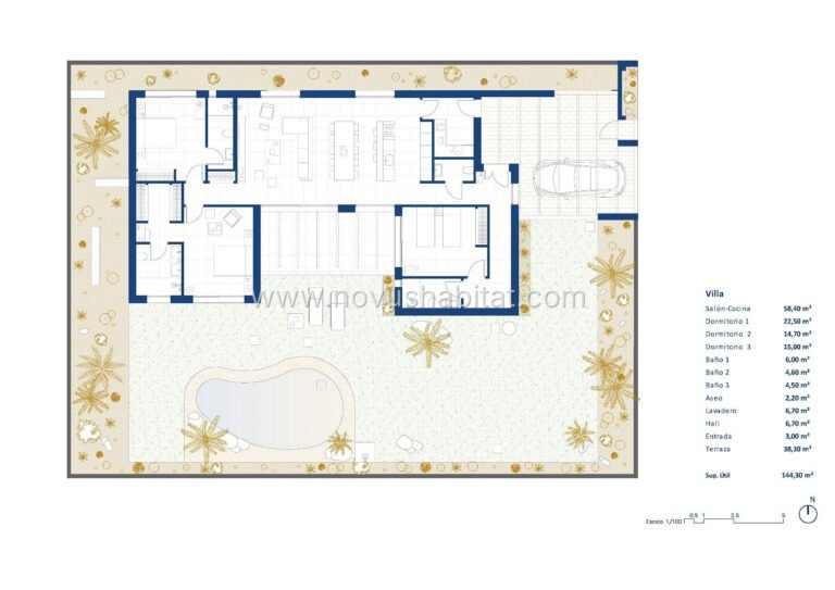 Villa í Baños y Mendigo - N8305 - foto 19