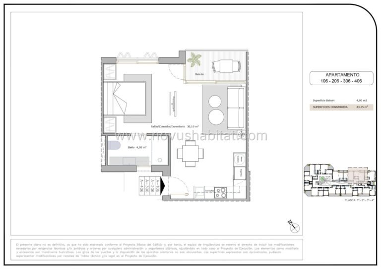 Íbúð í San Pedro del Pinatar - N9741 - foto 13
