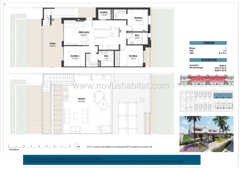 Bungalow in Los Alcazares - N8718 - foto 14