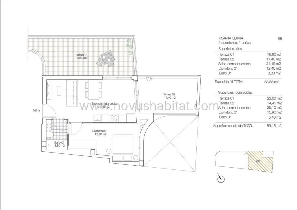 Þakíbúð í Torrevieja - N7195 – foto 3