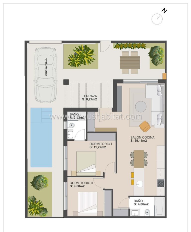 Rijtjeshuis in Torre Pacheco - N9722 - foto 17