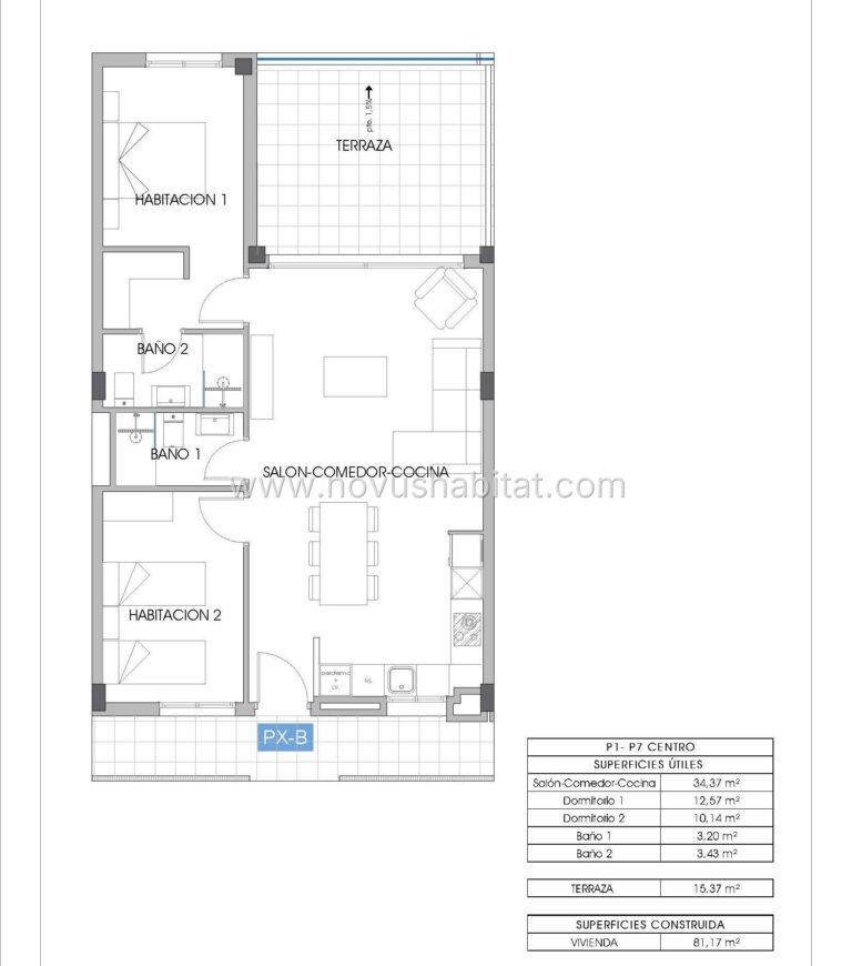 Íbúð í Villajoyosa - N9204 - foto 19