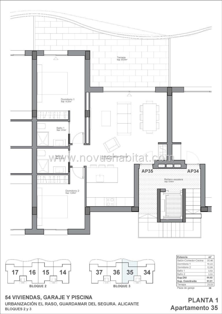 Íbúð í Guardamar del Segura - N9934 - foto 24